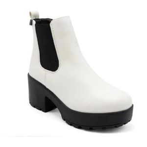 brand new leather boots